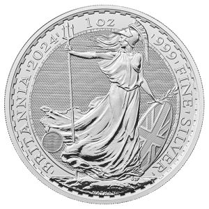 1 oz Silver Britannia 2024